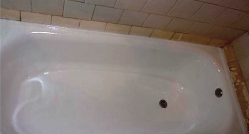 Реставрация ванны жидким акрилом | Фрязино